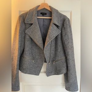 ANN TAYLOR Jacket (L) Looks like wool!